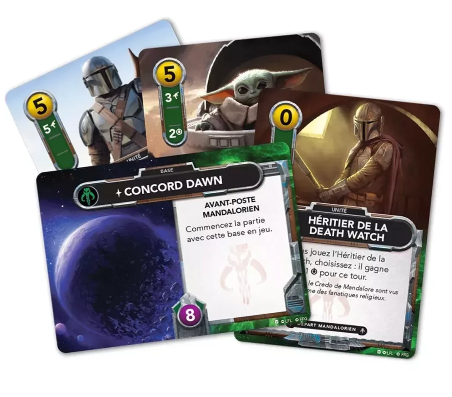 FFG - STAR WARS DAS DECKBUILDING-SPIEL ERW. MANDALORIANISCHE FRAKTION P. - F