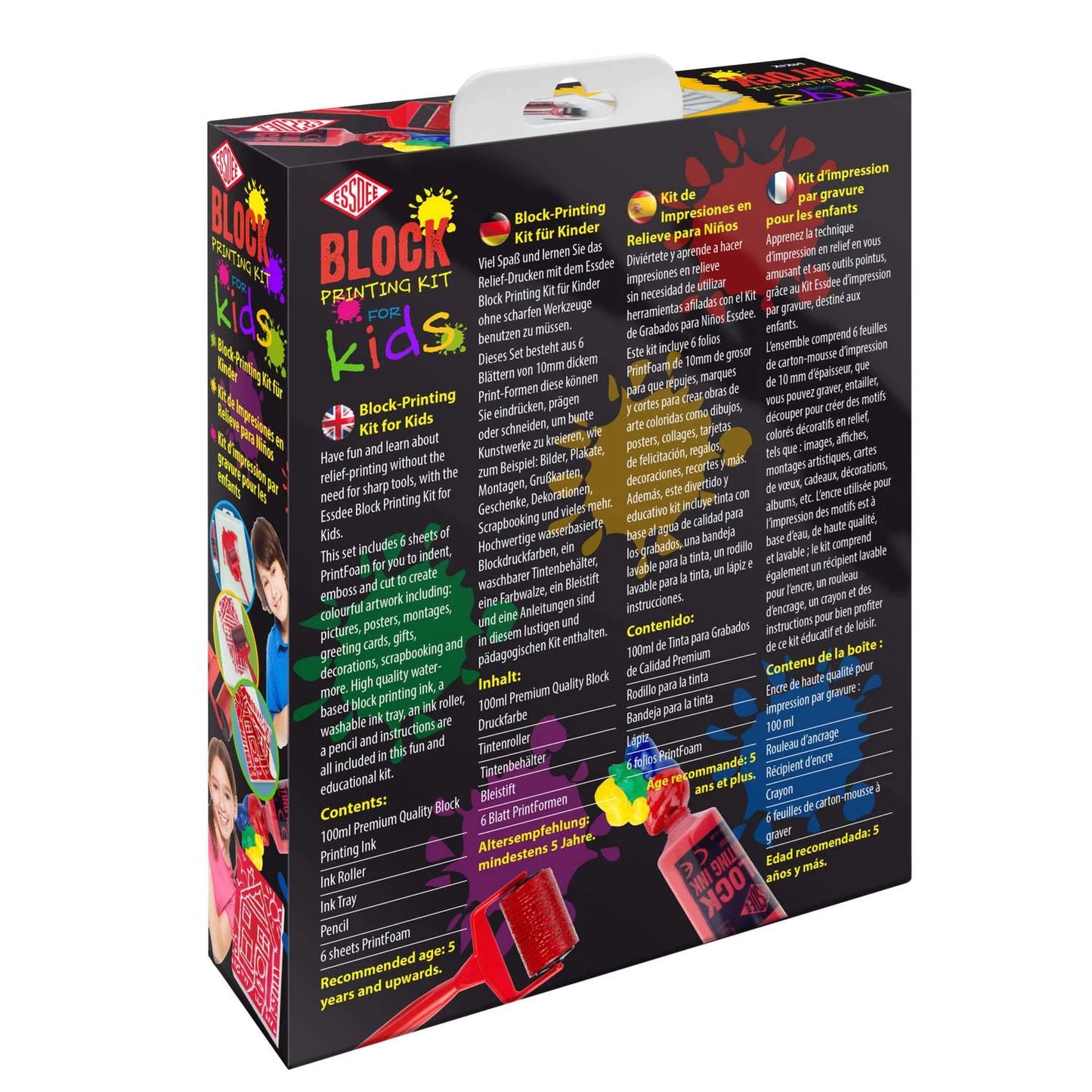 KIT DE LINOGRAVURE ENFANT ESSDEE (FR-DE)