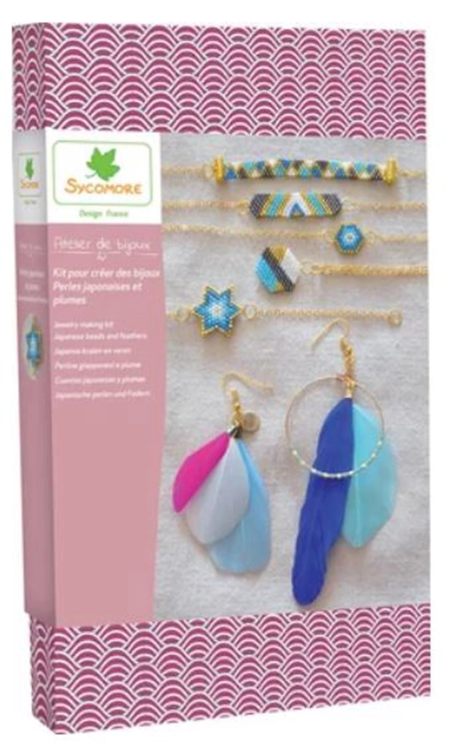 ATELIER SCHMUCK XL JAPANISCHE PERLEN & BOMMEL (FR-DE-IT)