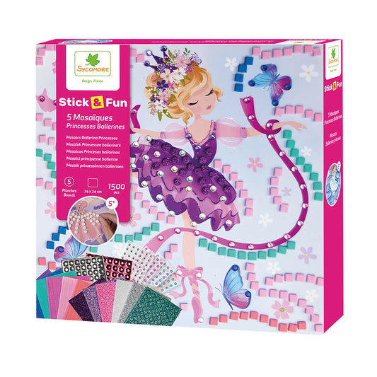 STICK'N FUN GM MOSAÏQUES PRINCESSE BALLERINE (FR-DE-IT)