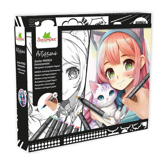 ARTISSIMO GM MISE EN PAGE ET MARQUEURS KEMONOMIMI (FR-DE-IT)