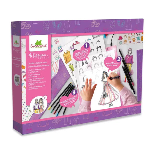 ARTISSIMO XXL+ ATELIER STYLISTE MIT LEUCHTTISCH (FR-