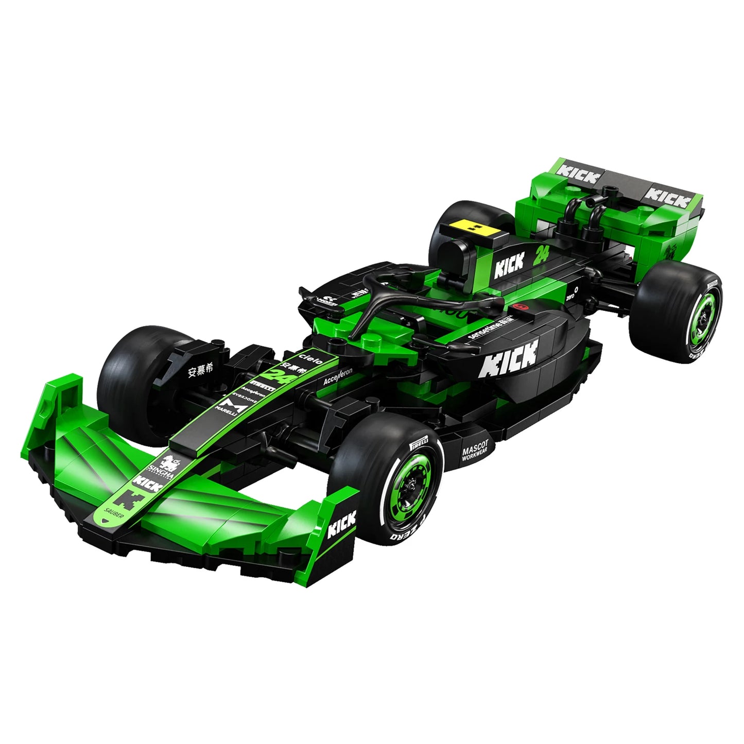 CADA - CADA VOITURES 1/24 KICK CLEAN F1@ TEAM C44 2024 314TEILE - F/D/D/I
