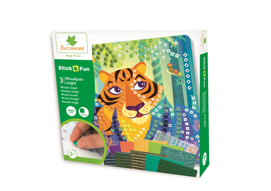 STICK'N FUN PM MOSAÏQUES JUNGLE