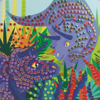 STICK'N FUN GM MOSAÏQUES DINOSAURES