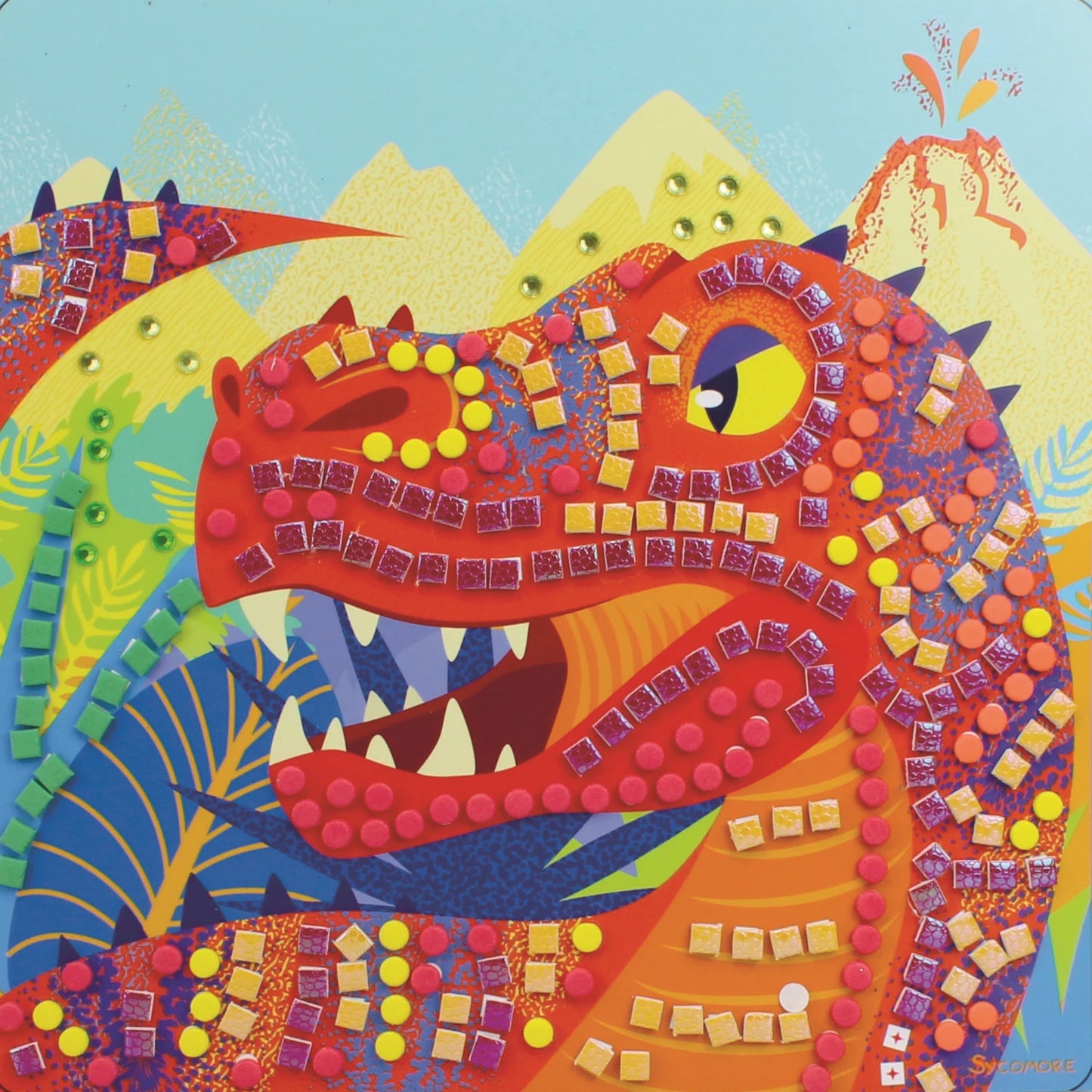 STICK'N FUN GM MOSAÏQUES DINOSAURES