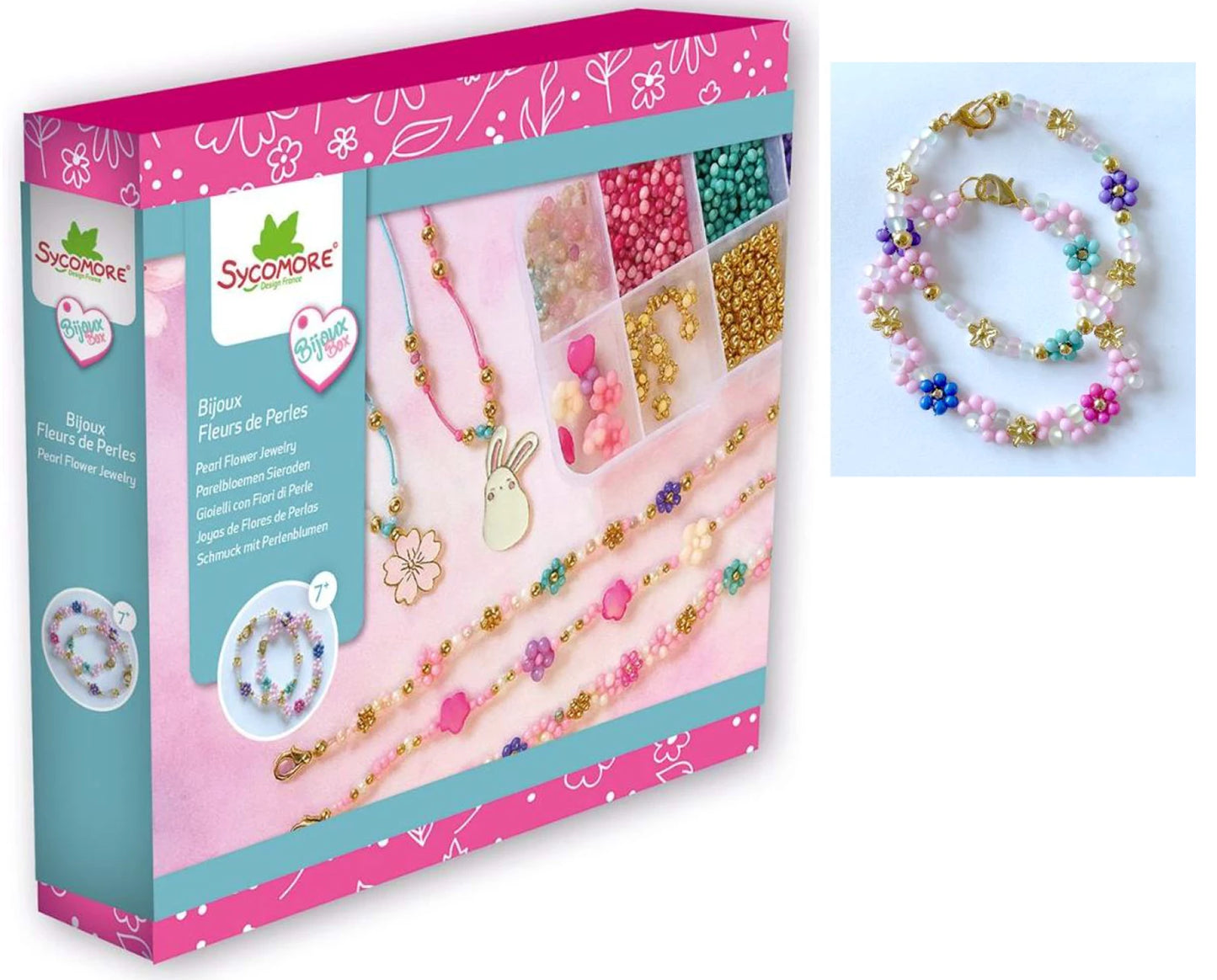 SYCOMORE - BIJOUX BOX S BIJOUX FLEURS (FR-DE-IT) - F/D/I/ML
