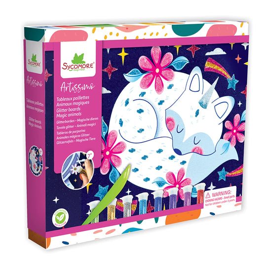 SYCOMORE - ARTISSIMO L TABLEAUX PAILLETTES ANIMAUX MAGIQUES (FR-DE-IT) - F/D/I/ML