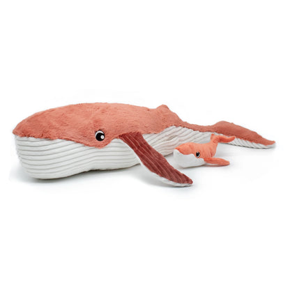 GRAVILLOU LA BALEINE MAMAN ET BÉBÉ TERRE CUITE