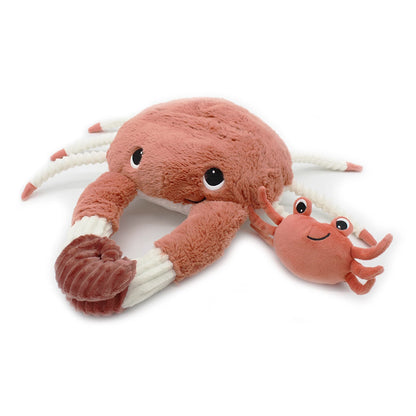 CASSECOU LE CRABE MAMAN ET BÉBÉ TERRE CUITE