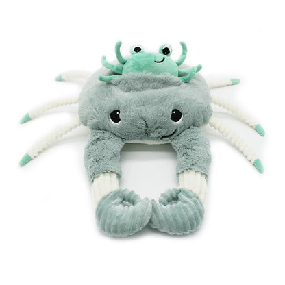 CASSECOU LE CRABE MÈRE ET ENFANT MENTHE