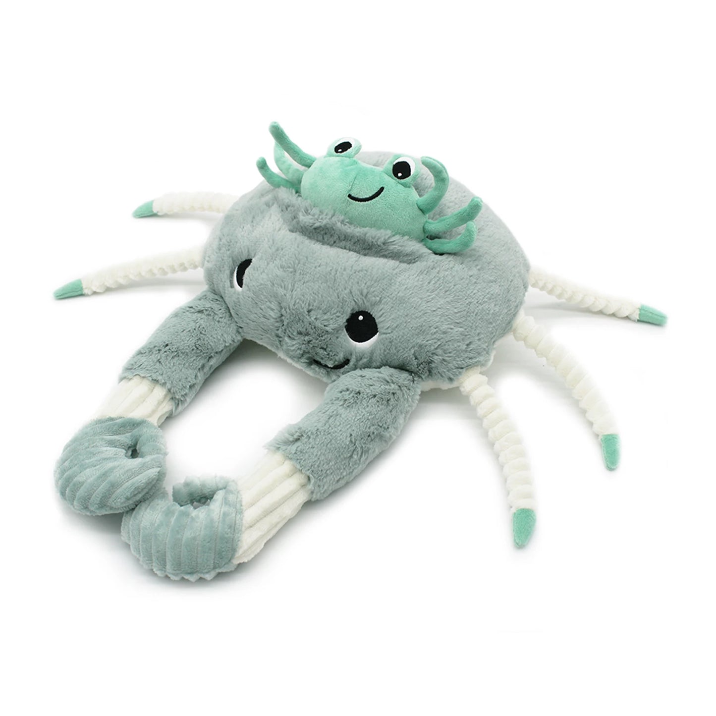 CASSECOU LE CRABE MÈRE ET ENFANT MENTHE