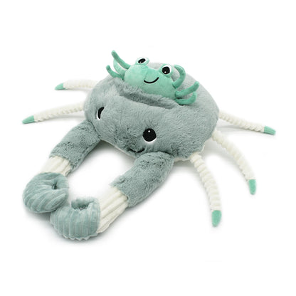 CASSECOU LE CRABE MÈRE ET ENFANT MENTHE
