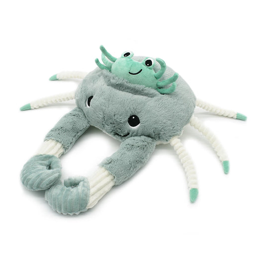 CASSECOU LE CRABE MÈRE ET ENFANT MENTHE