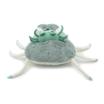 CASSECOU LE CRABE MÈRE ET ENFANT MENTHE