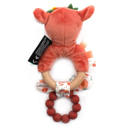 HOCET EN SILICONE ET BOIS MÉLIMÉLOS LE CERF