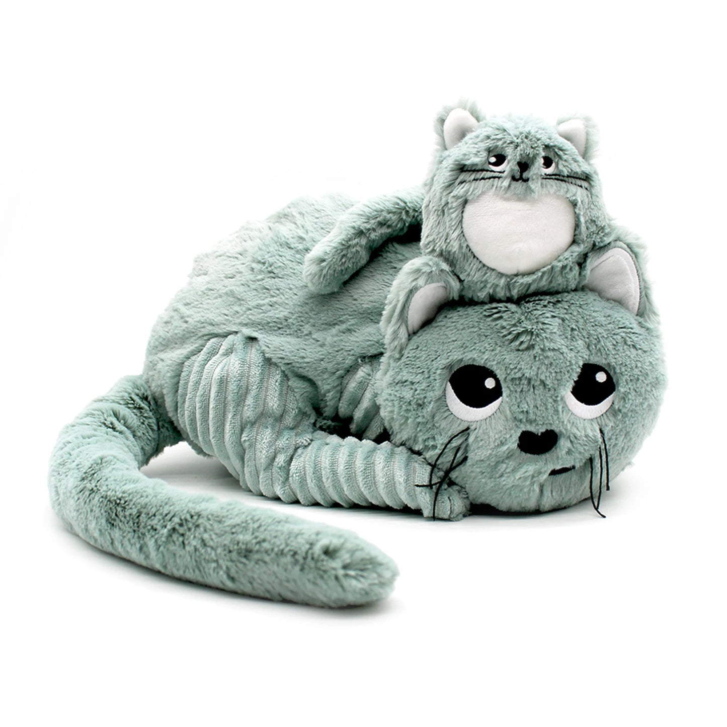 MIAOU LE CHAT MAMAN ET BÉBÉ MENTHE