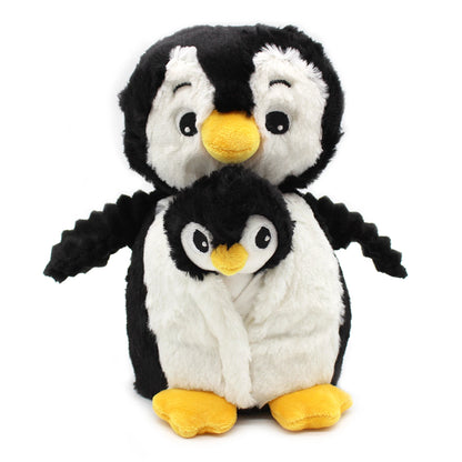 IGLOU LE PINGOUIN MAMAN ET BÉBÉ NOIR