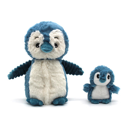 IGLOU LE PINGOUIN MAMAN ET BÉBÉ BLEU