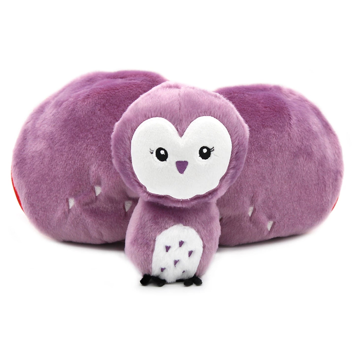 FLIPETZ PEL. HIBOU VIOLET ET FRAISE