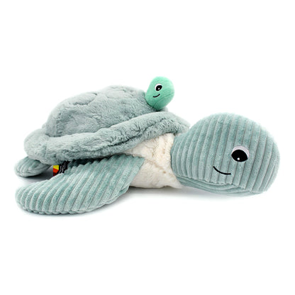 SAUVENOU LA TORTUE GÉANTE MAMAN ET BÉBÉ MENTHE