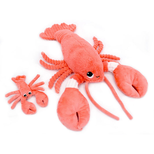 JE T'AIME HOMARD MAMAN ET BÉBÉ CORAIL
