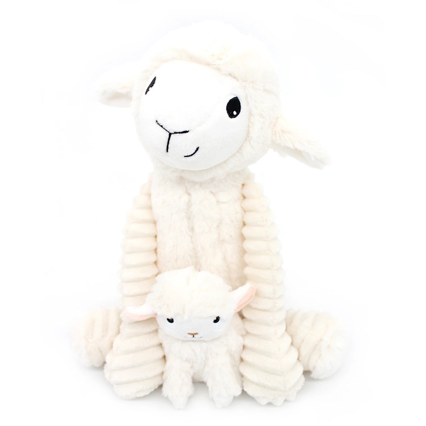 MÈRE ET BÉBÉ BREBIS BLANCS OLOU