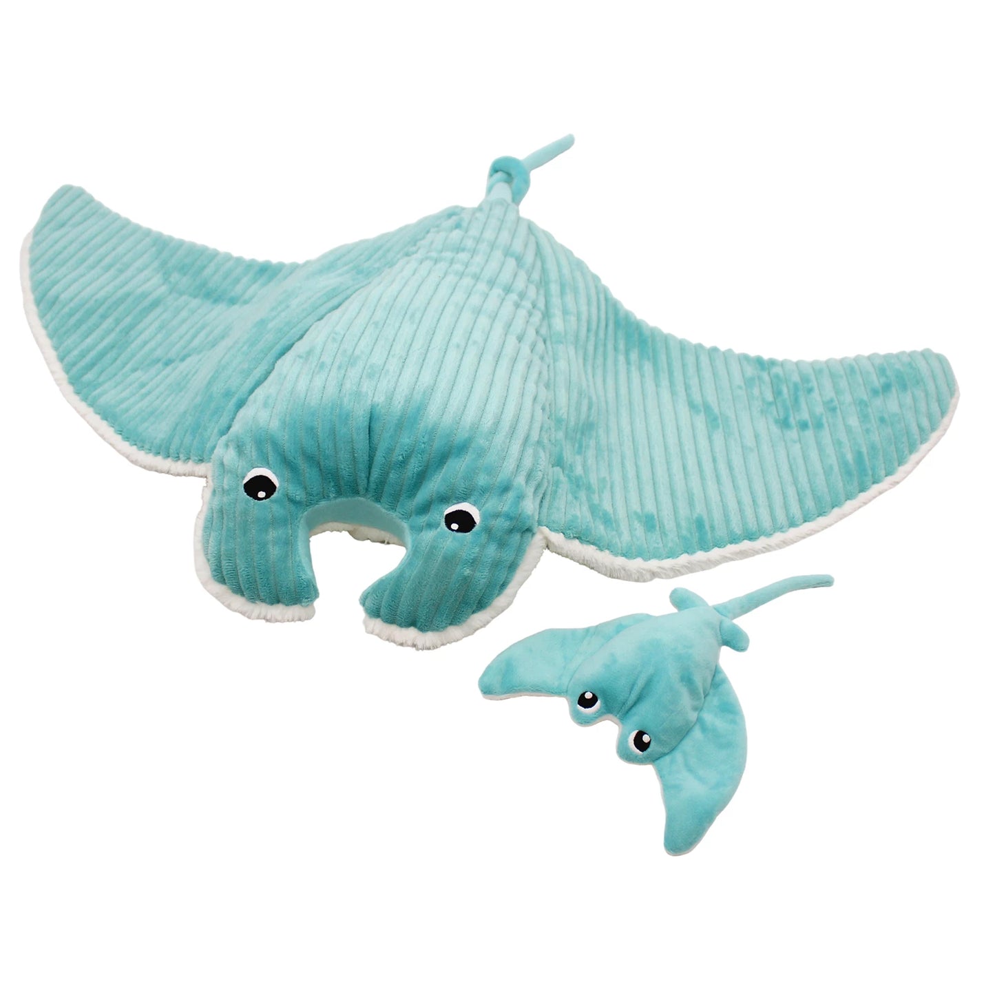 PTIPOTOS - MENTALOU LA MANTE RAIE MAMAN ET BÉBÉ AQUA - F/D/I/ML/F/D/I/ML