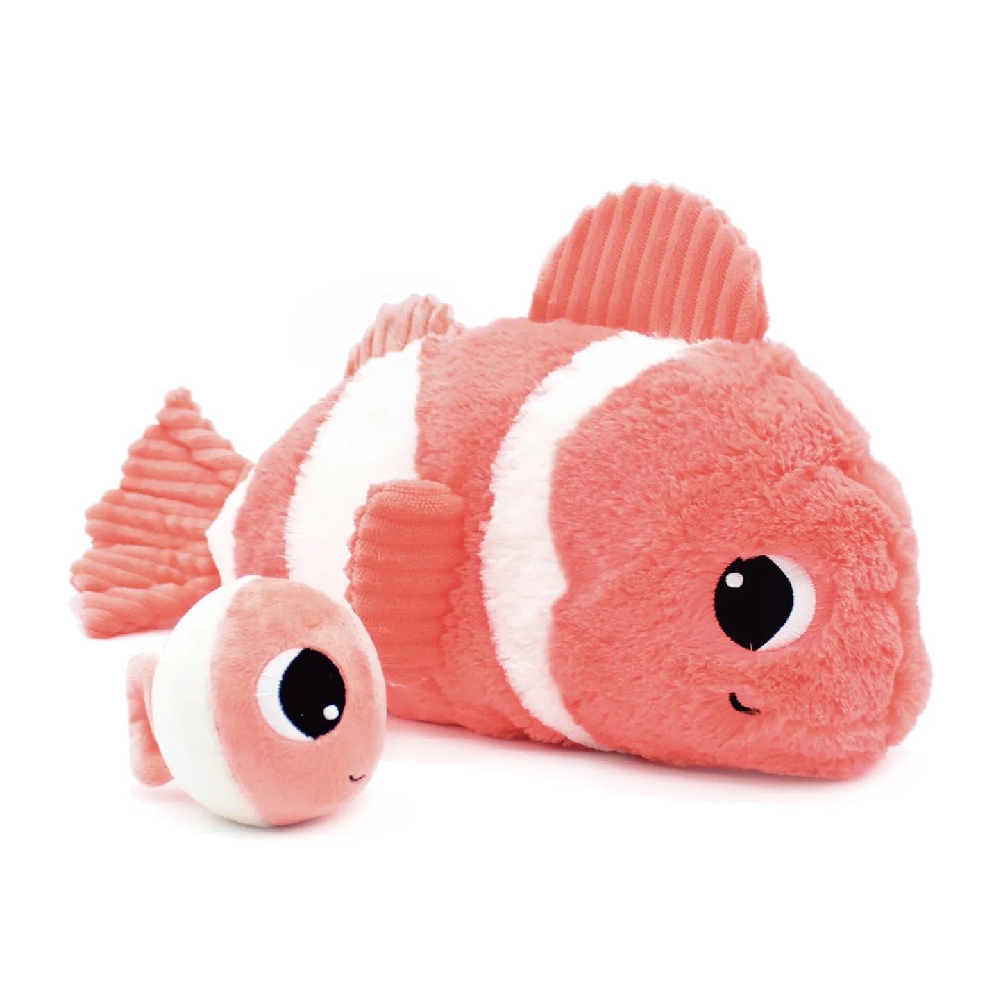 BIGOU POISSON CLOWN MAMAN ET BÉBÉ CORAIL EAU