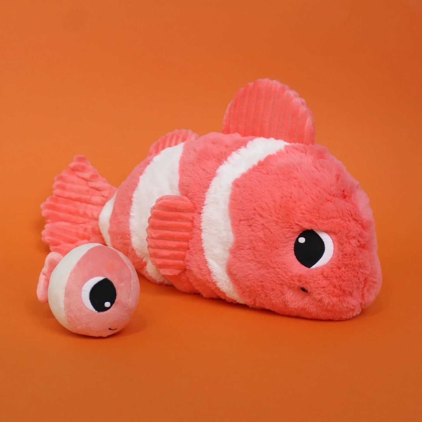BIGOU POISSON CLOWN MAMAN ET BÉBÉ CORAIL EAU
