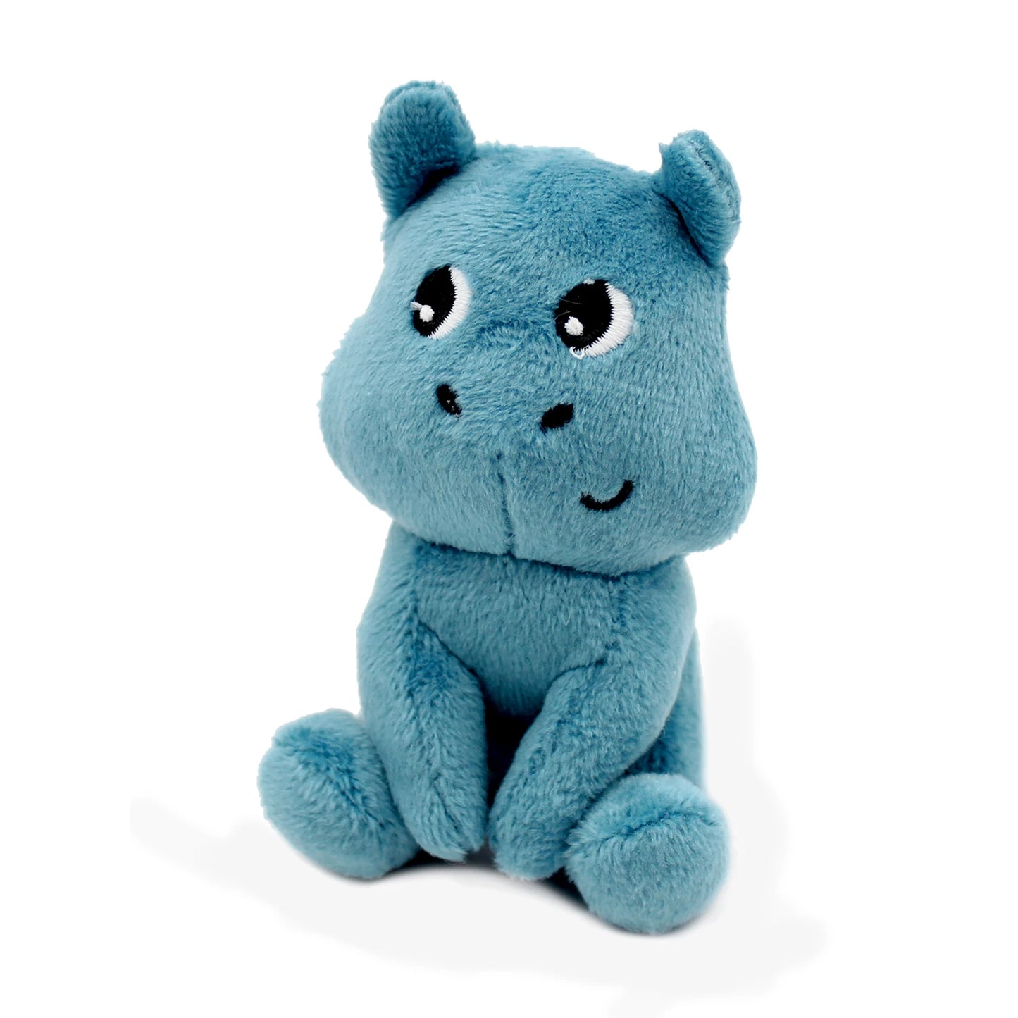 PTIPOTOS - BIBOU L'HIPPOPOTAME MAMAN ET BÉBÉ BLEU - F/D/I/ML/F/D/I/ML