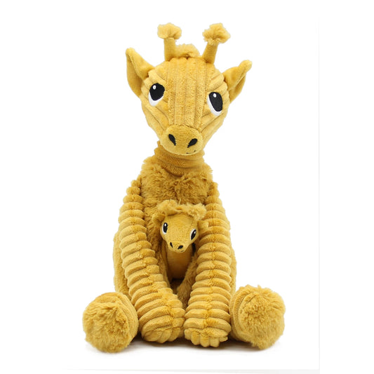 PTIPOTOS - LONCOU LA GIRAFA MAMMA E CUCCIOLO DI SENAPE - F/D/I/ML/F/D/I/ML