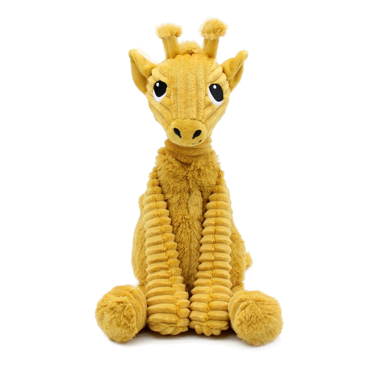 PTIPOTOS - LONCOU LA GIRAFE MAMAN ET BÉBÉ MOUTARDE - F/D/I/ML/F/D/I/ML