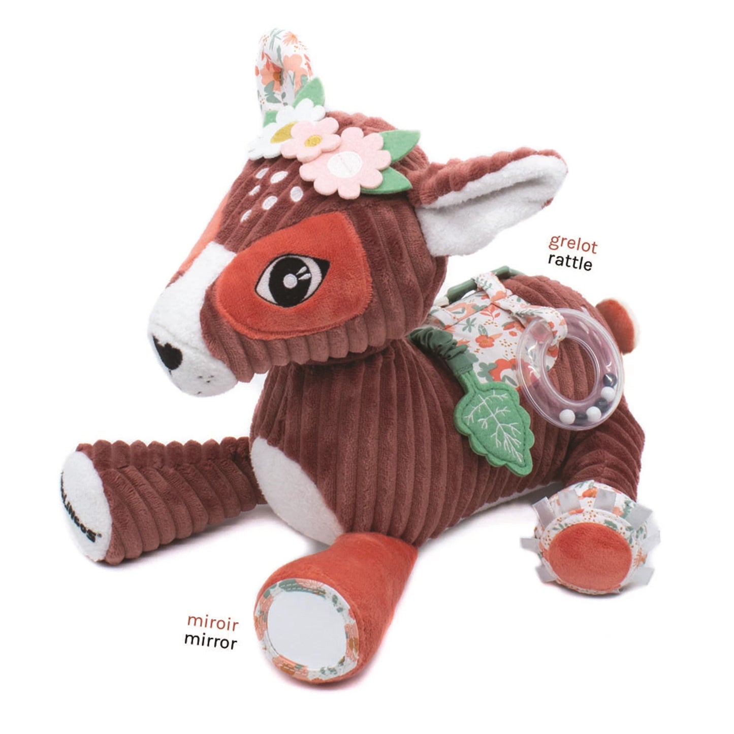Plüschtieraktivität Melimelos der Hirsch