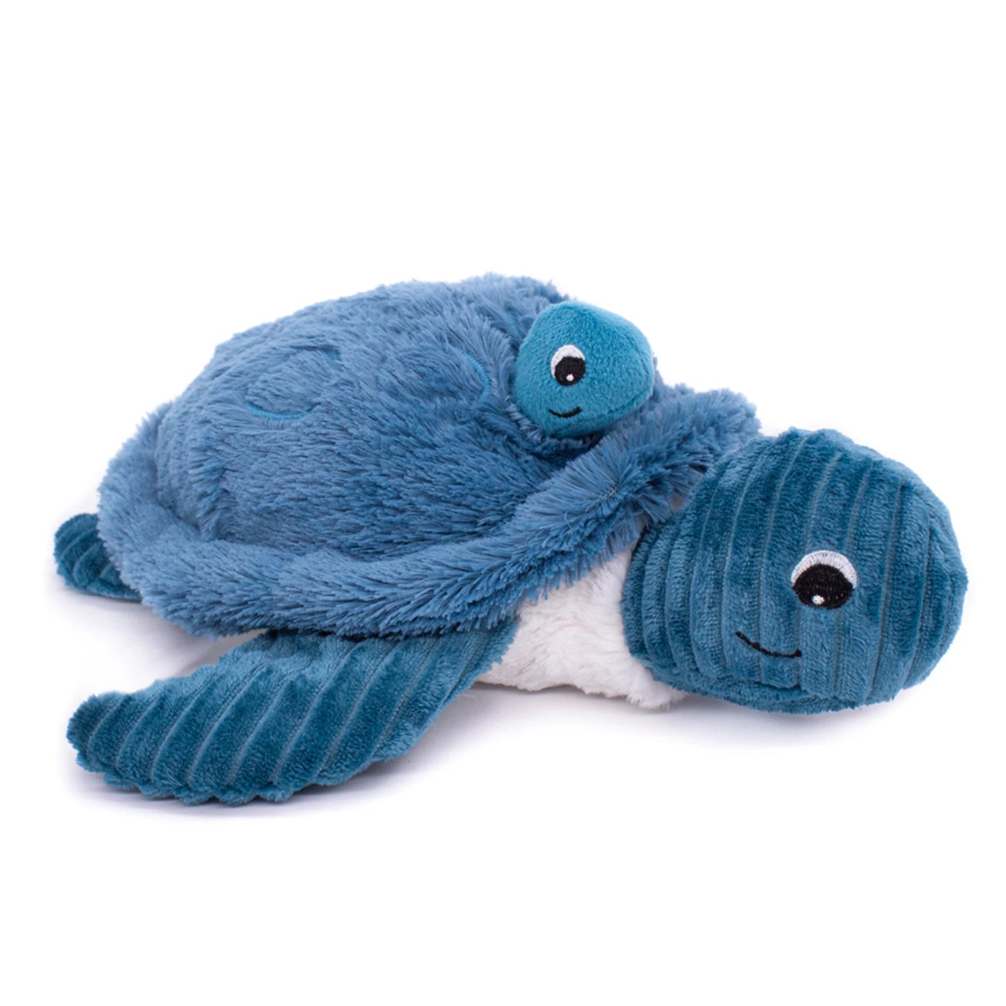 SAUVENOU LA TORTUE MAMAN ET BÉBÉ BLEU