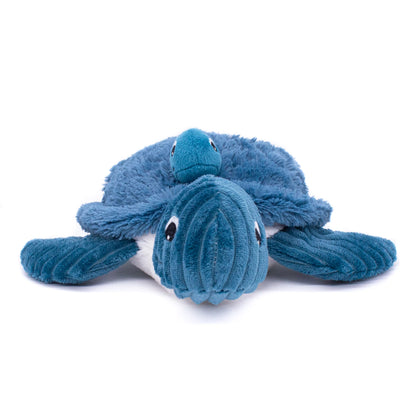 SAUVENOU LA TORTUE MAMAN ET BÉBÉ BLEU