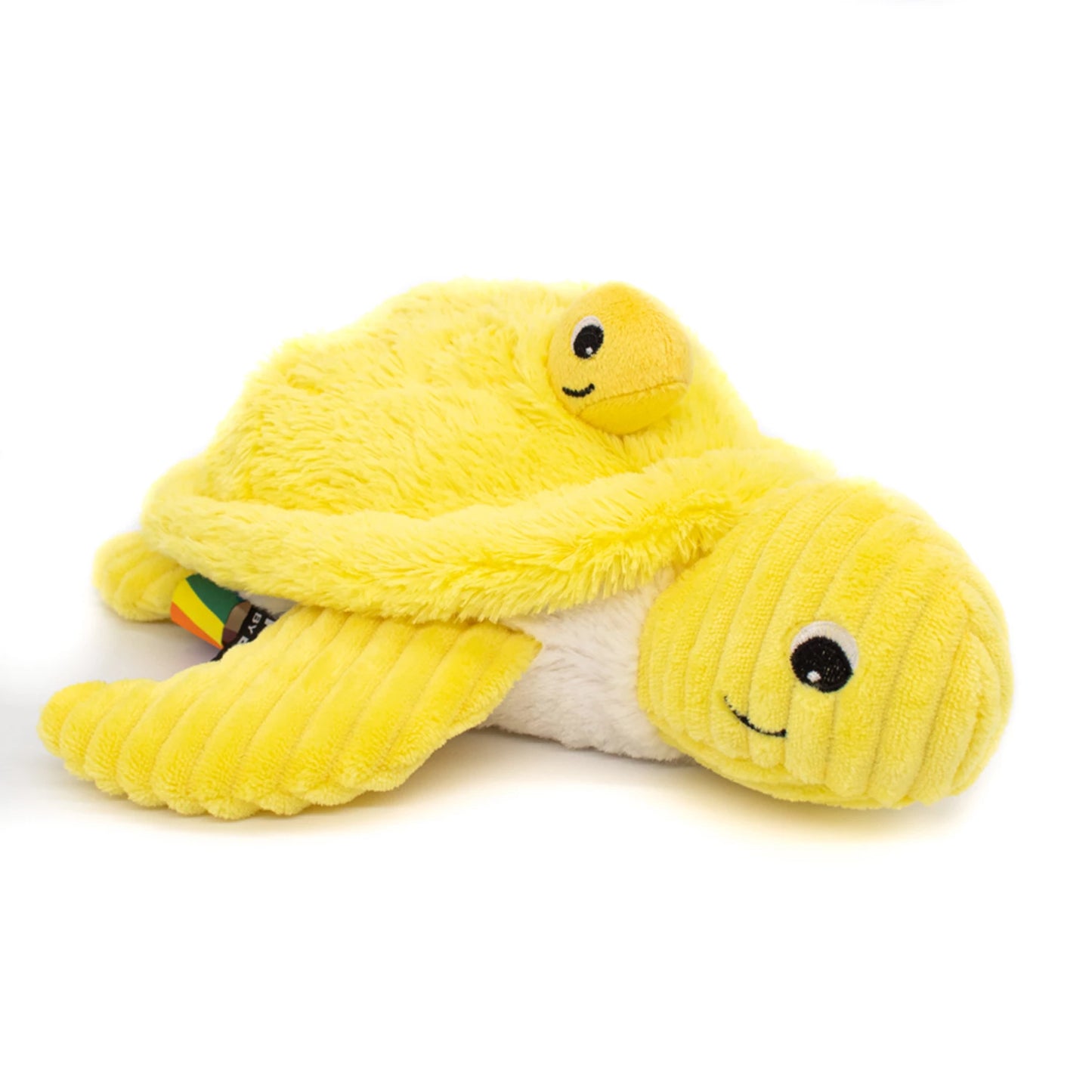 SAUVENOU LA TORTUE MAMAN ET BÉBÉ JAUNE