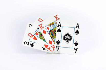 CARTAMUNDI - COPAG POKERKOFFER PREMIUM 300 CHIPS 11.5G MARKEN, 2 JEU - D/F/I/ML