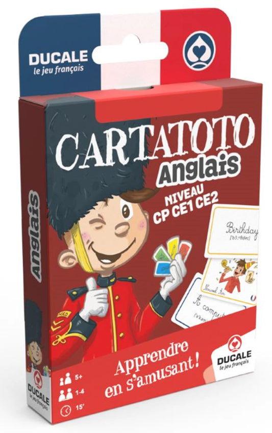 SHUFFLE CARTATOTO ANGLAIS ECO FORMAT