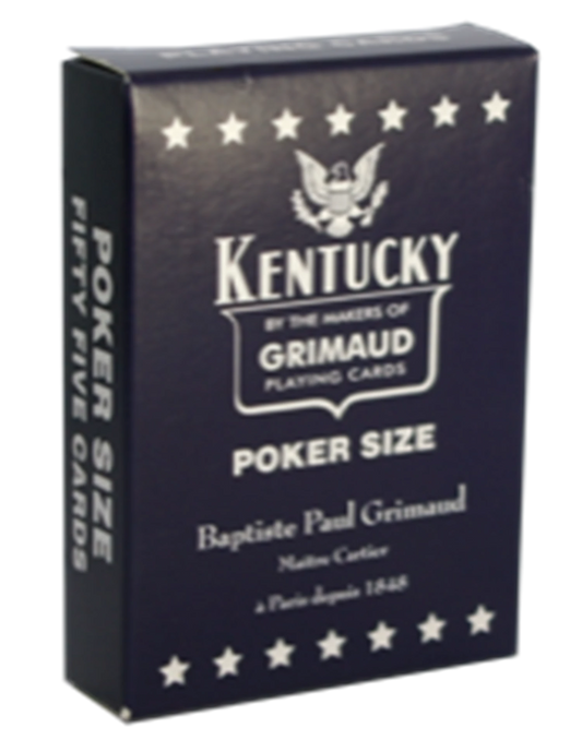 KENTUCKY POKER 54 KARTEN – PORTRÄTS UND US-GRÖSSE – KARTON UND
