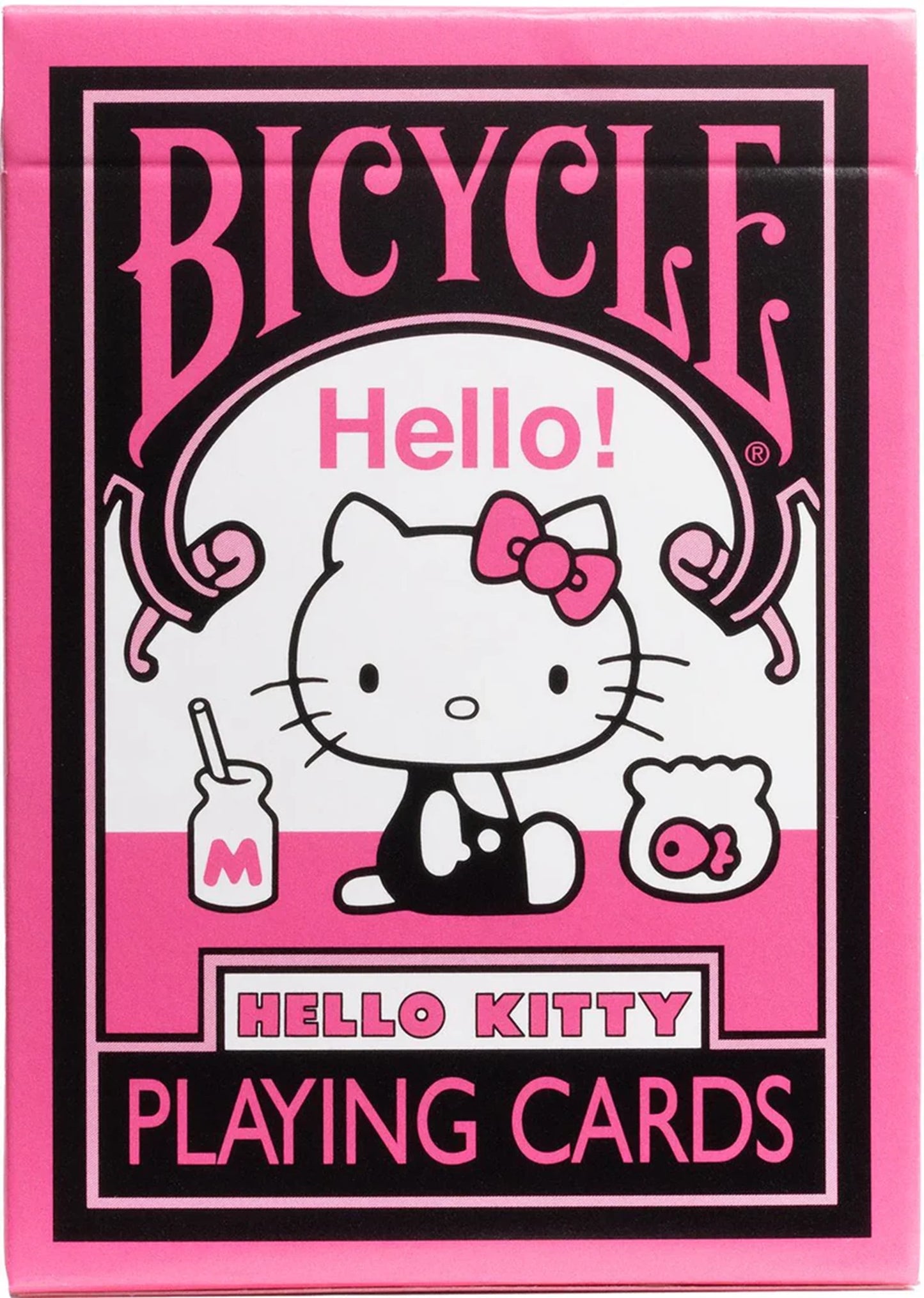 CARTAMUNDI - FAHRRAD HELLO KITTY SCHWARZ UND ROSA - ML/ML