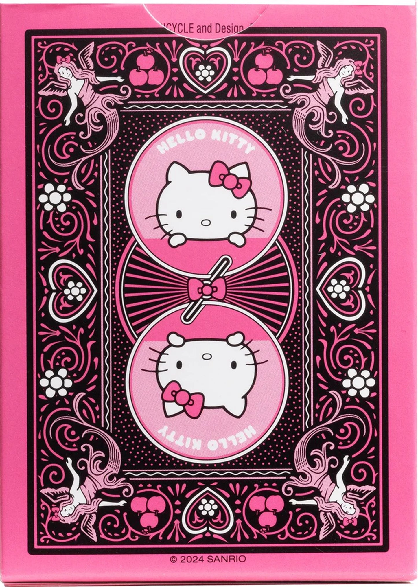 CARTAMUNDI - FAHRRAD HELLO KITTY SCHWARZ UND ROSA - ML/ML