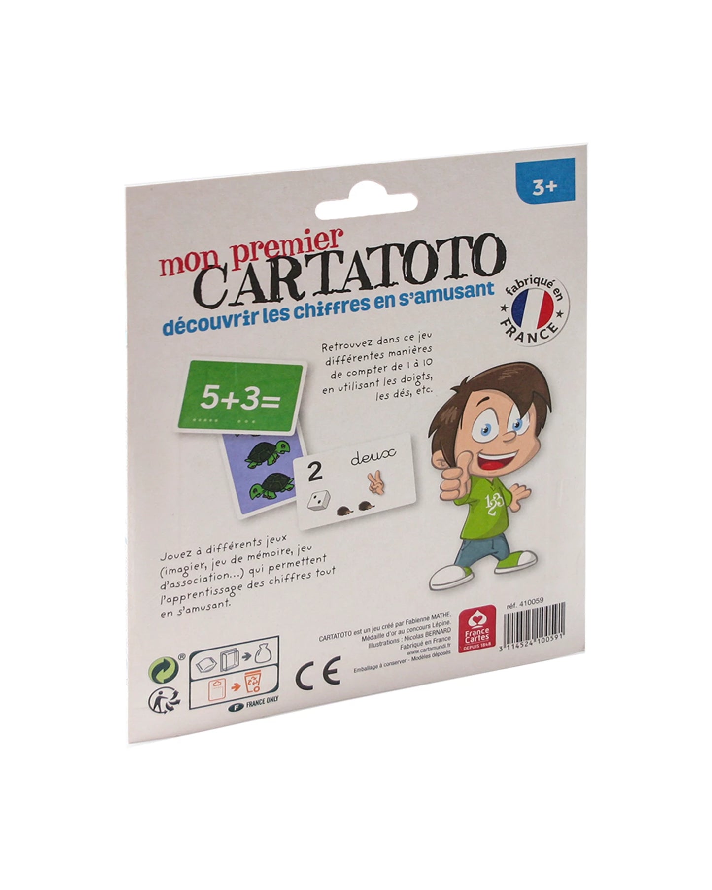 CARTATOTO CHIFFRES - CASE/BLISTER