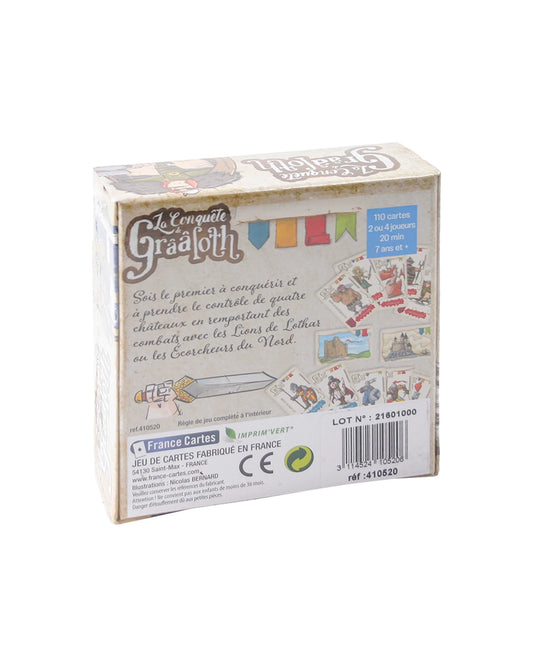 LA CONQUETE DE GRAALOTH STRATEGIESPIEL 110 KARTEN