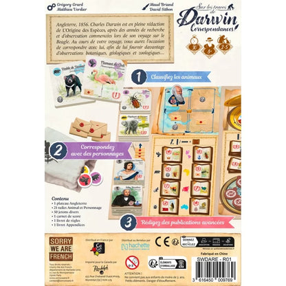 SORRY WE ARE FRENCH - AUF DEN SPUREN VON DARWIN OST. KORRESPONDENZEN (FR) - F