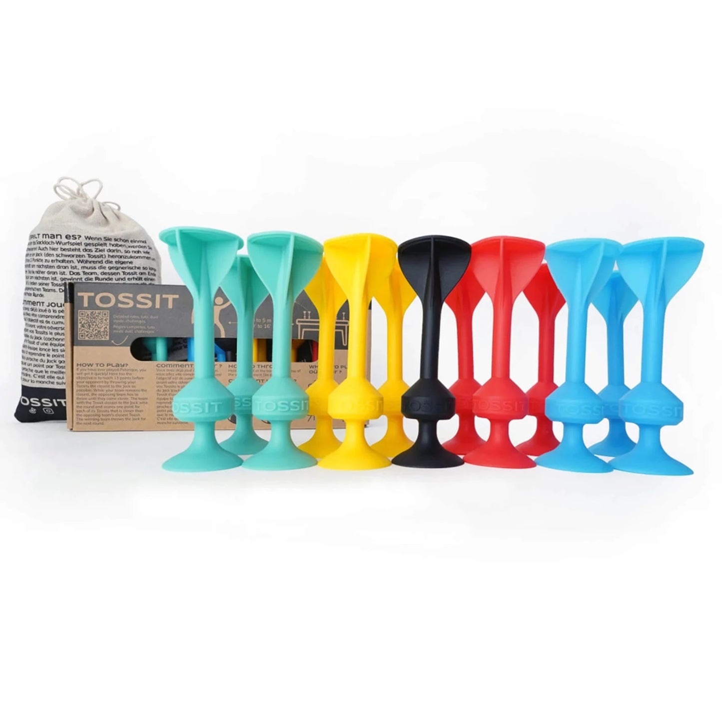 TOSSIT FAMILIENPACKUNG (ROT-CYAN-BLAU-GELB) (FR-DE-IT-EN)