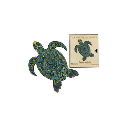 PZ BOIS - LA TORTUE TROPICALE 140 PZ - M