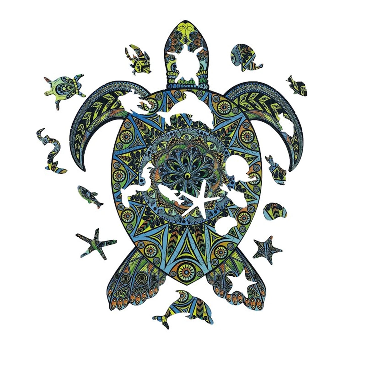 PZ BOIS - LA TORTUE TROPICALE 140 PZ - M