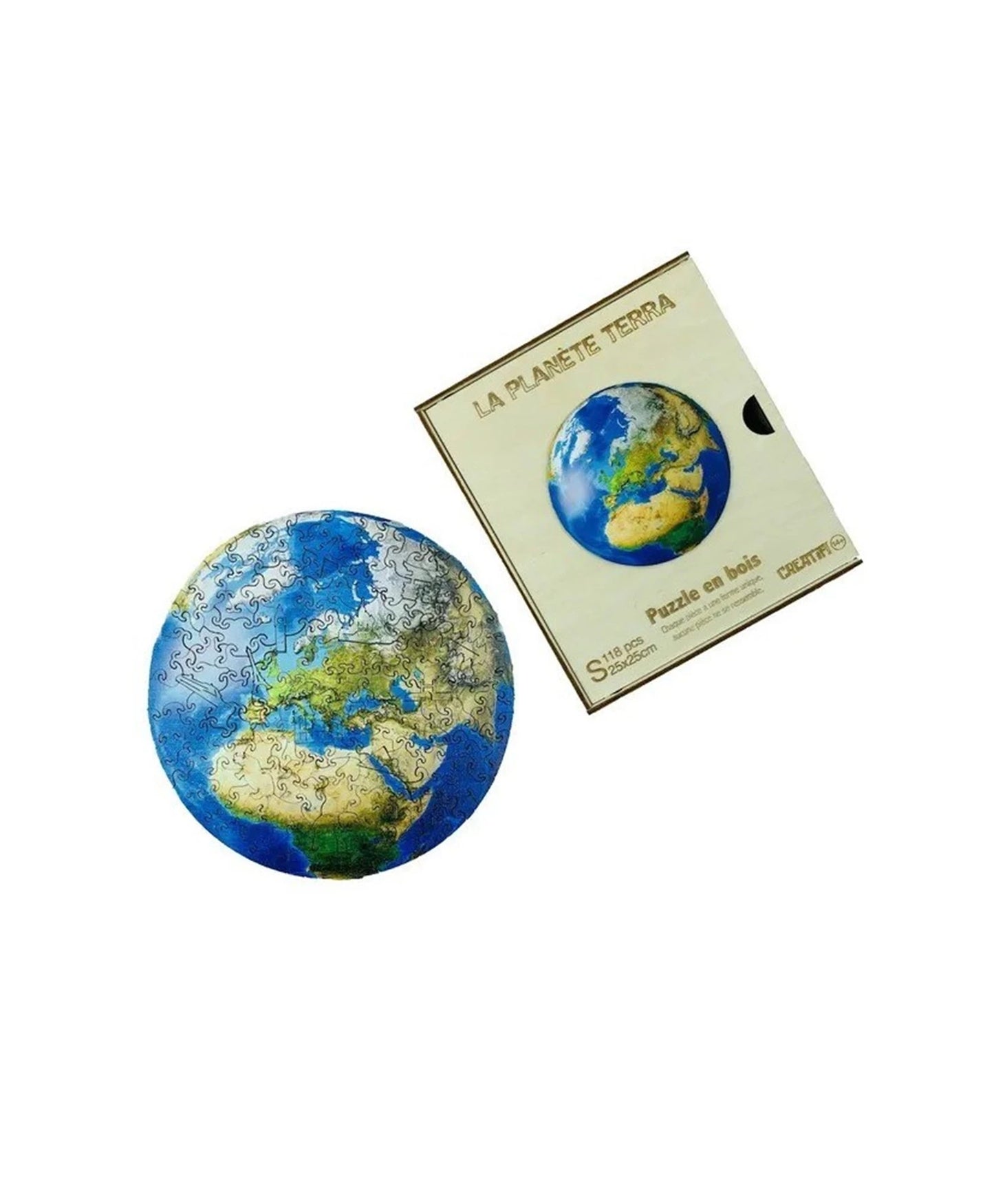 PZ BOIS - LA PLANETE TERRA 118 PZ - S