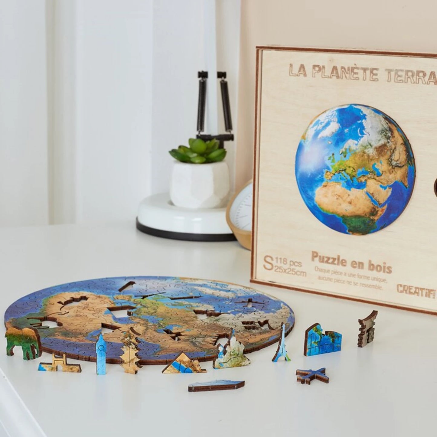 PZ BOIS - LA PLANETE TERRA 118 PZ - S
